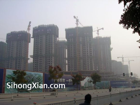 建設(shè)中的泗洪2014